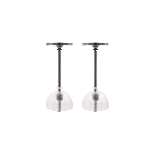 Miniature Silver Pendant Lights, 2ct. by Make Market®
